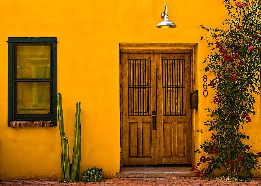 Casa Amarilla Photograph by Maria Coulson