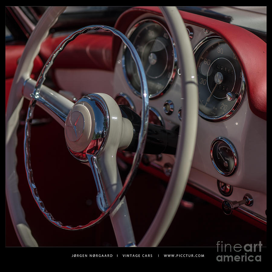 Vintage cars #88 Photograph by Jorgen Norgaard
