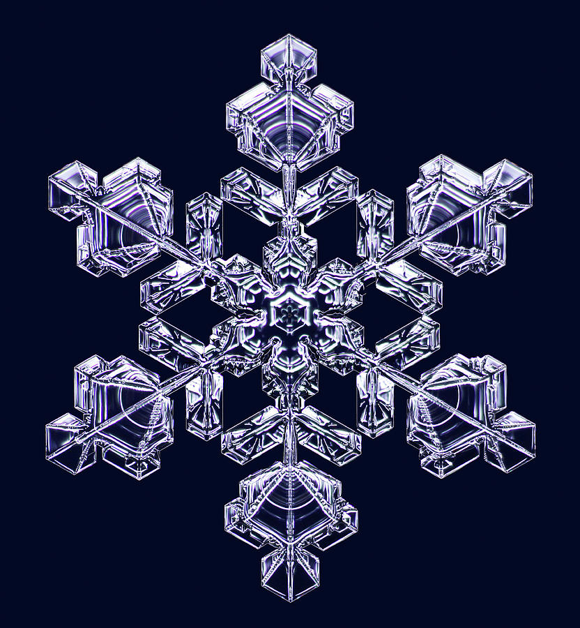 Snowflake #89 Photograph by Kenneth Libbrecht