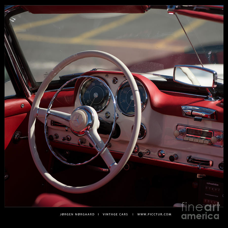 Vintage cars #89 Photograph by Jorgen Norgaard