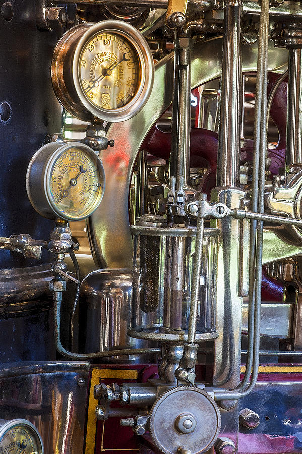 1911 LaFrance Steam Powered Fire Engine #9 Photograph by Rich Franco