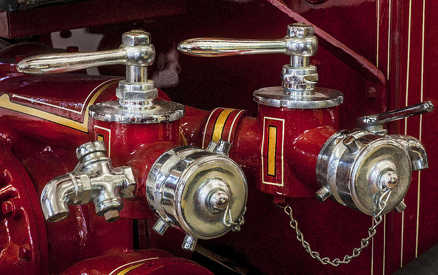 1915 LaFrance Fire Engine  #9 Photograph by Rich Franco