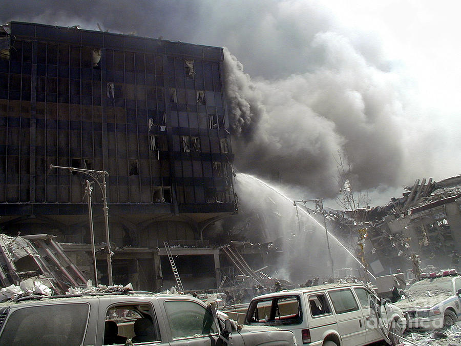 9-11-01 WTC Terrorist Attack Photograph by Steven Spak