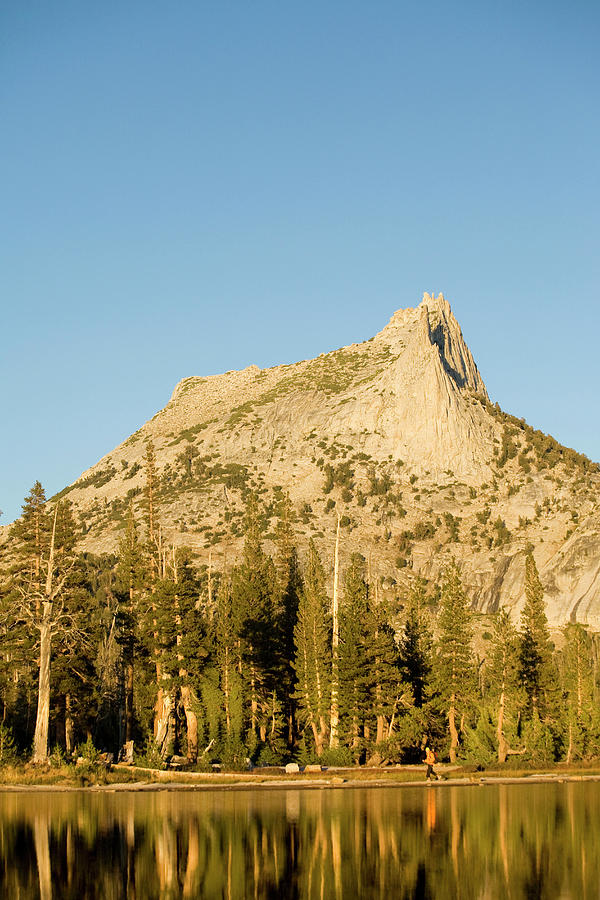 Yosemite National Park Photograph - A Woman Backpacking In Yosemite #9 by Justin Bailie