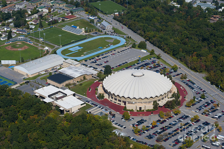 aerials of WVVU campus #9 Photograph by Dan Friend