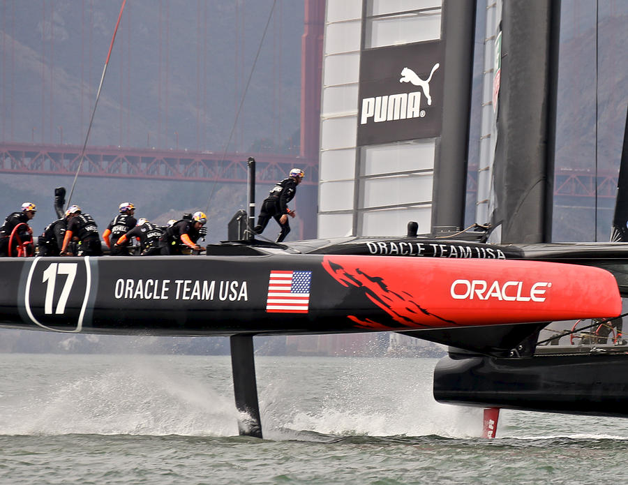 Americas Cup Oracle #46 Photograph by Steven Lapkin