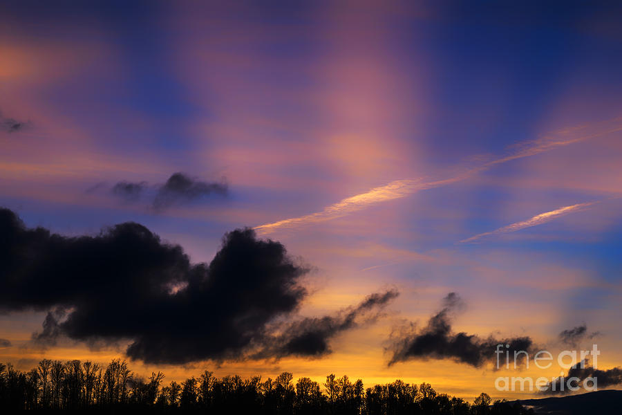 Appalachian Afterglow #9 Photograph by Thomas R Fletcher