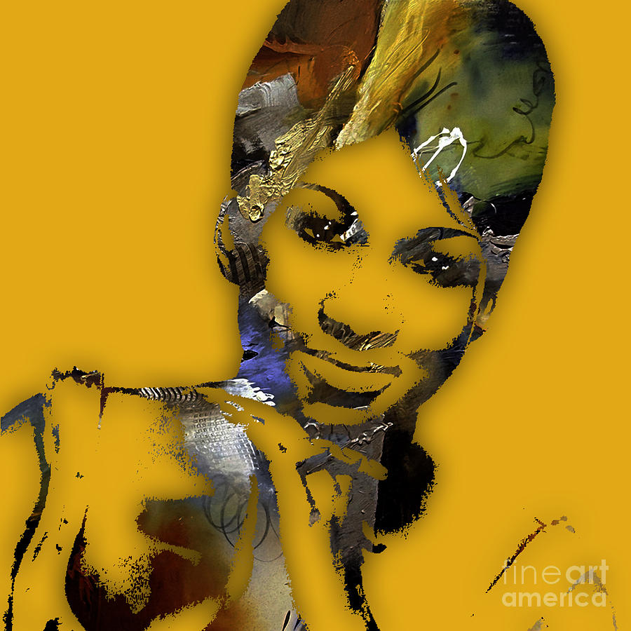 Aretha Franklin Mixed Media - Aretha Franklin Collection #9 by Marvin Blaine