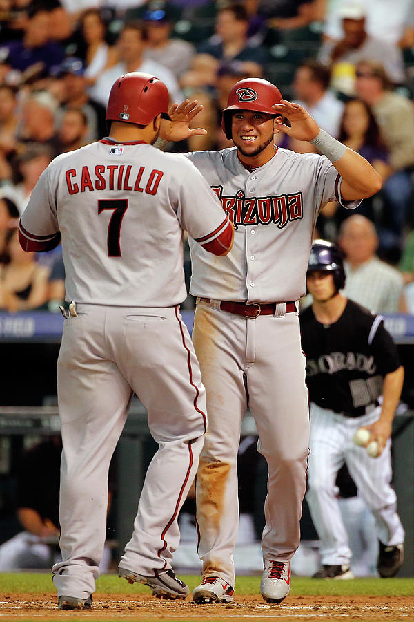 Arizona Diamondbacks V Colorado Rockies Photograph by Doug Pensinger Arizona Diamondbacks V Colorado Rockies Photograph by Doug Pensinger