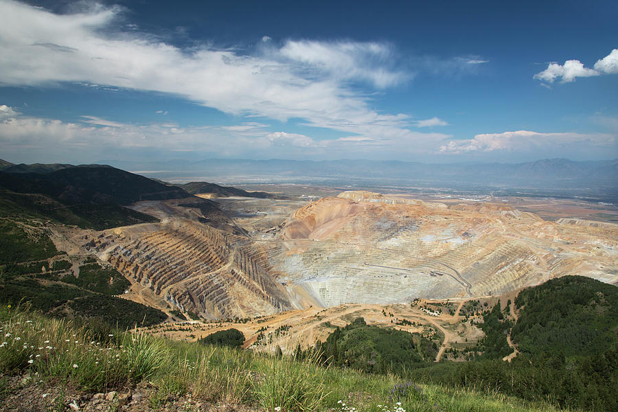 Bingham Canyon Copper Mine #9 Photograph by Jim West