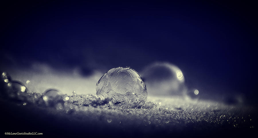 Blowing Frozen soap bubbles Photograph by LeeAnn McLaneGoetz ...