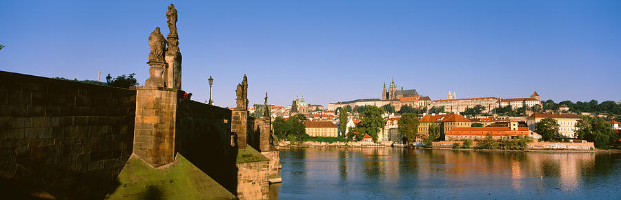 Architecture Photograph - Charles Bridge, Prague, Czech Republic #9 by Panoramic Images