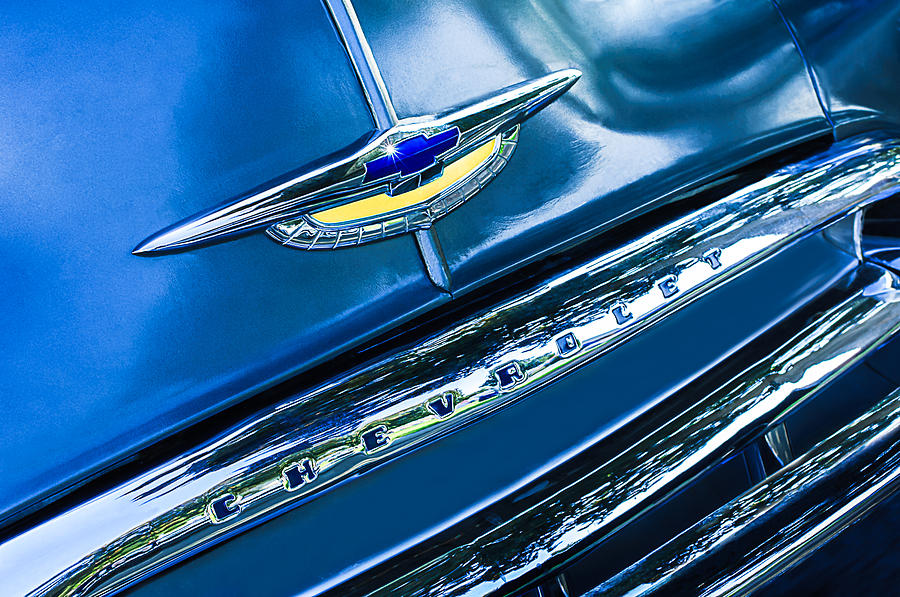 Chevrolet Grille Emblem #9 Photograph by Jill Reger