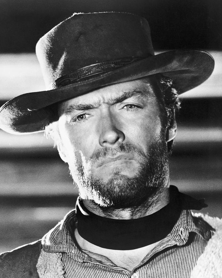 Clint Eastwood Photograph - Clint Eastwood #9 by Silver Screen