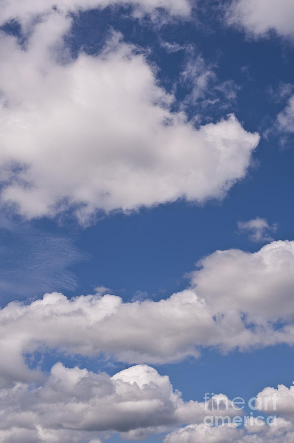 Cumulus clouds #10 Photograph by Jim Corwin