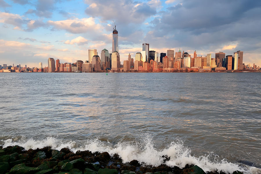 Downtown Manhattan skyline #9 Photograph by Songquan Deng