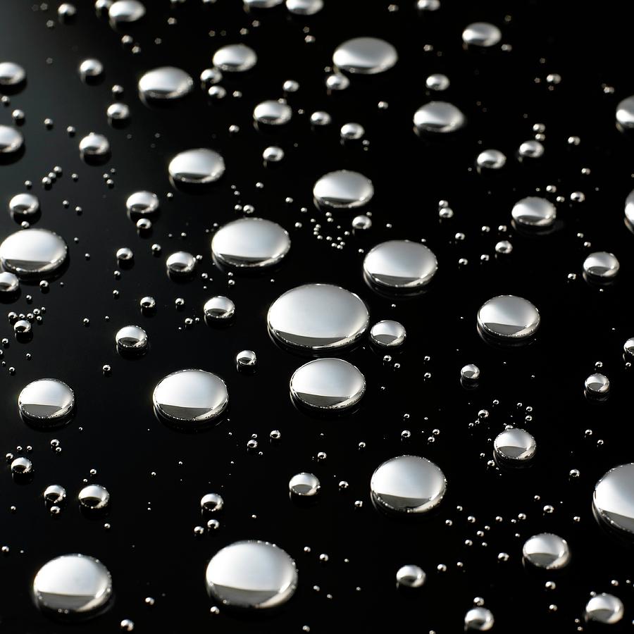 Drops Of Mercury #9 Photograph by Science Photo Library