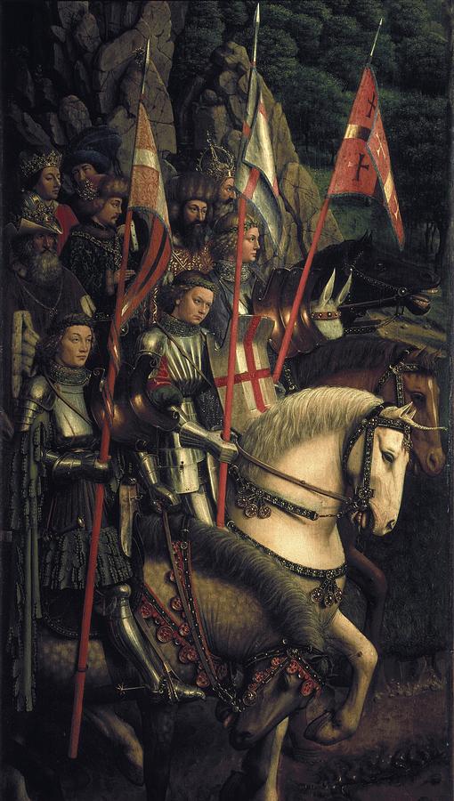 Eyck, Jan Van 1390-1441 Eyck, Hubert #9 Photograph by Everett