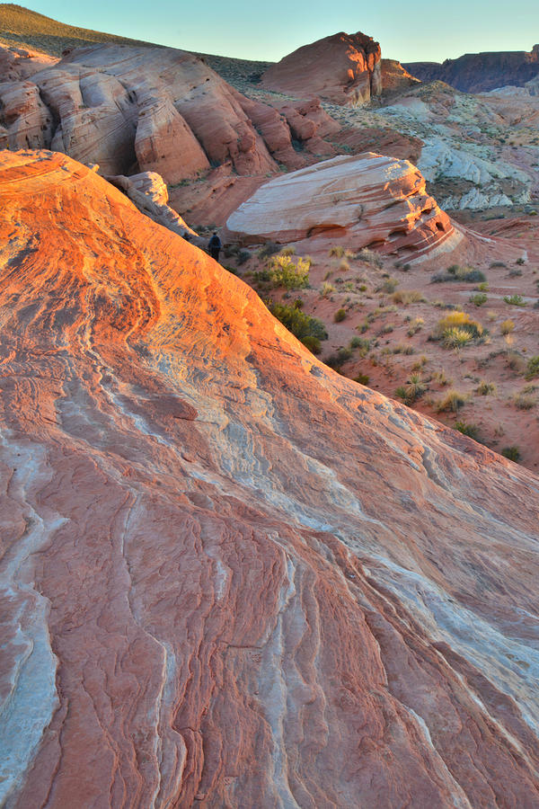 Fire Wave in Valley of Fire #10 Photograph by Ray Mathis