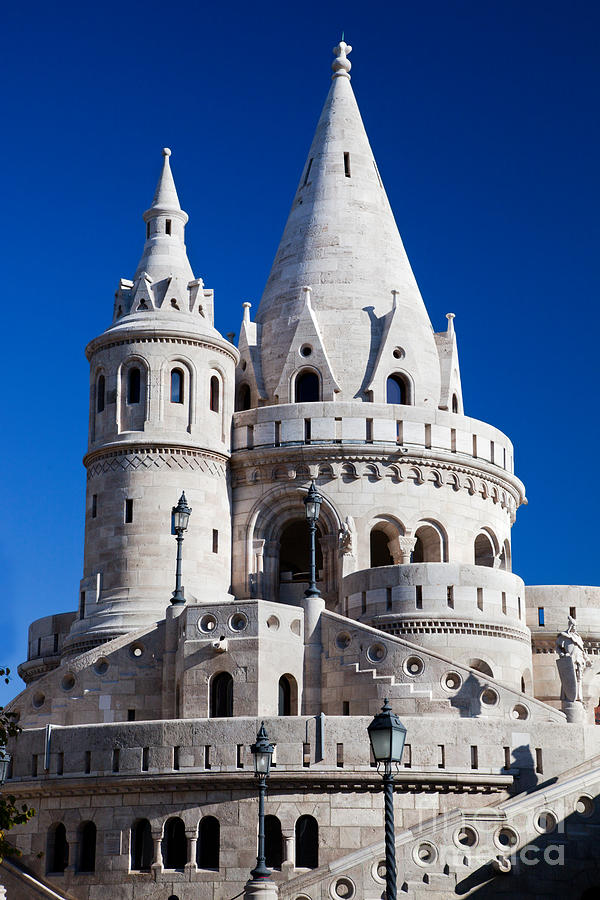 Fishermans Bastion in Budapest #9 Photograph by Michal Bednarek