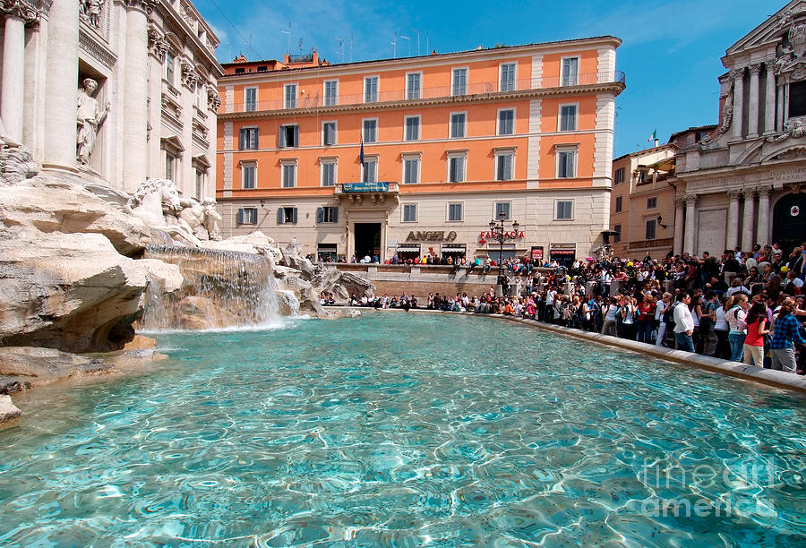 Fontana di Trevi in Rome #5 Photograph by George Atsametakis