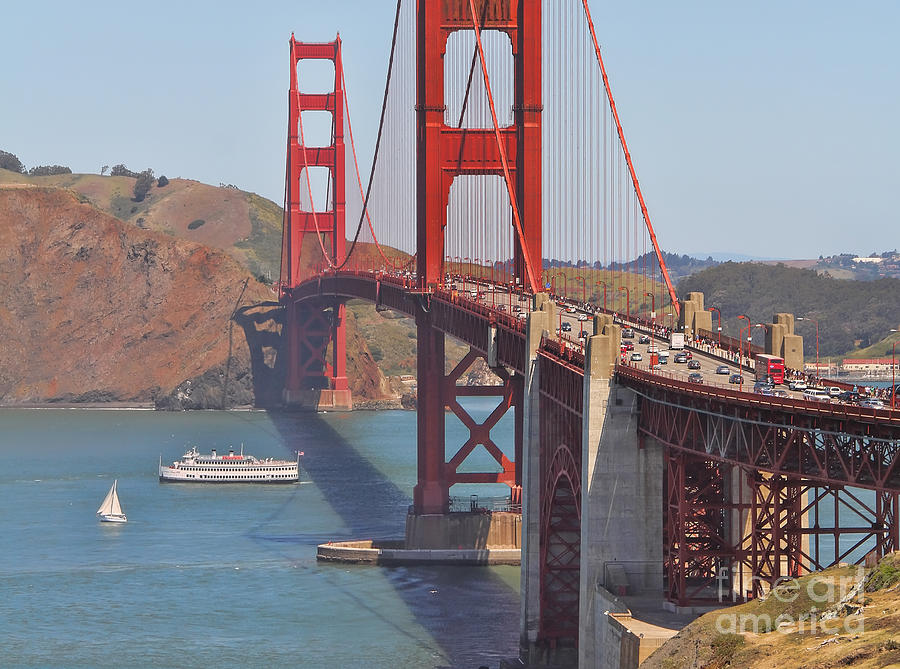 Golden Gate Bridge #9 Photograph by Jack Schultz