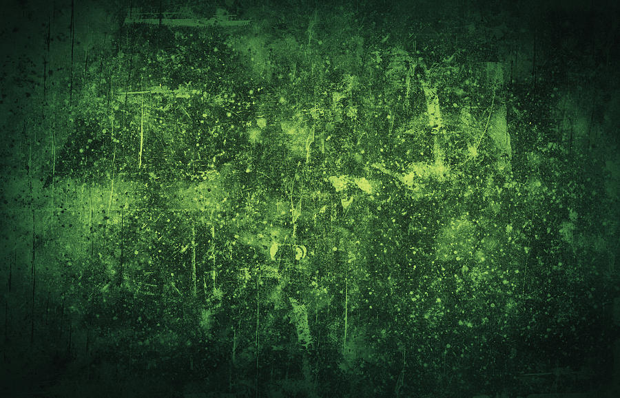 Green Abstract #9 Digital Art by Modern Abstract