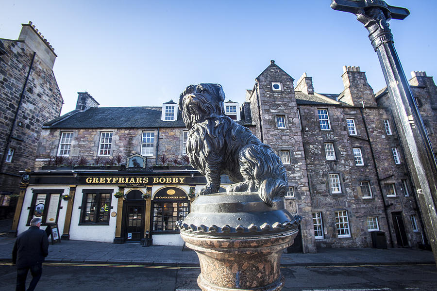 Statue Photograph - Greyfriars Bobby #9 by Michael Schofield