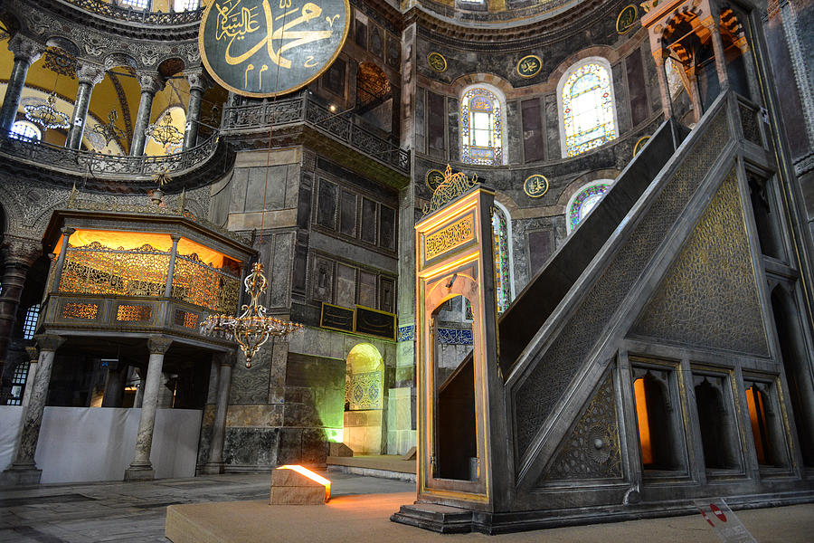 Hagia Sophia in Istanbul Turkey #9 Photograph by Brandon Bourdages