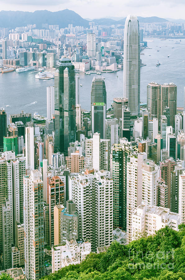 Hong Kong Victoria Harbour Photograph