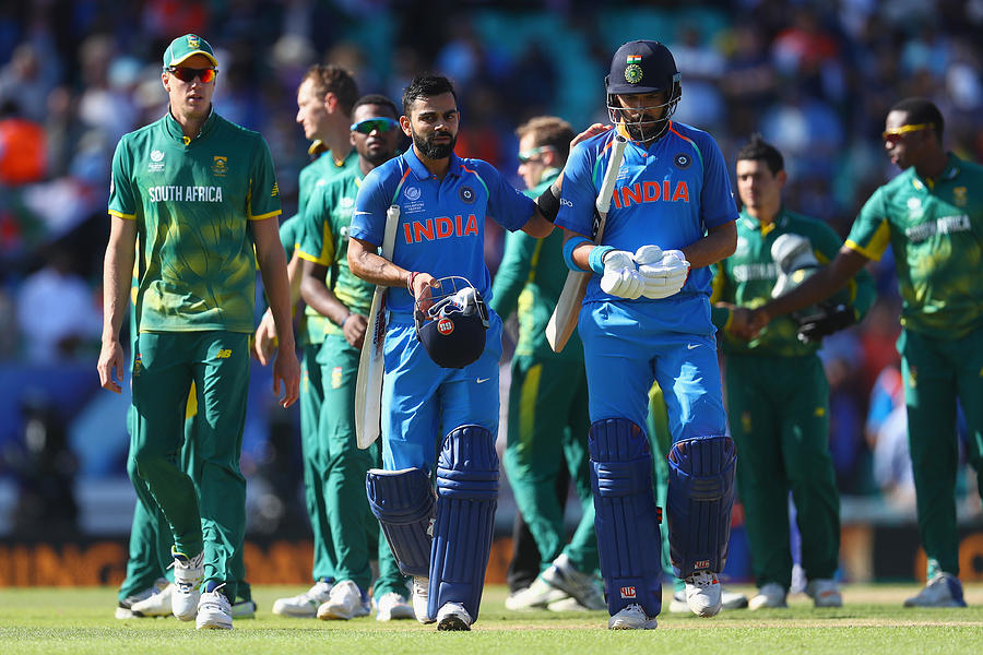 India v South Africa - ICC Champions Trophy #9 Photograph by Clive Rose