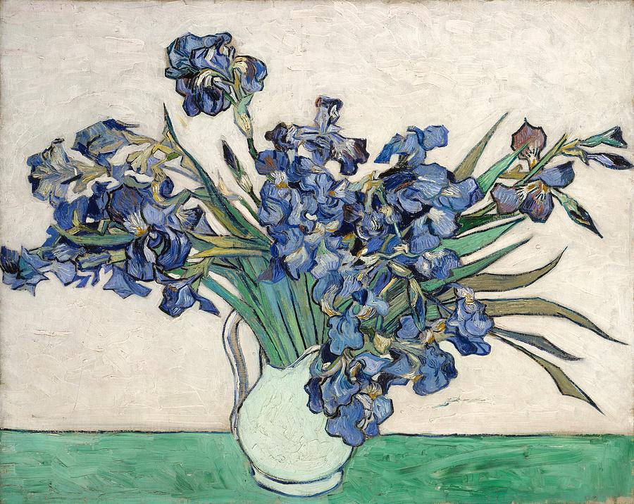 Vincent Van Gogh Painting - Irises #9 by Vincent van Gogh