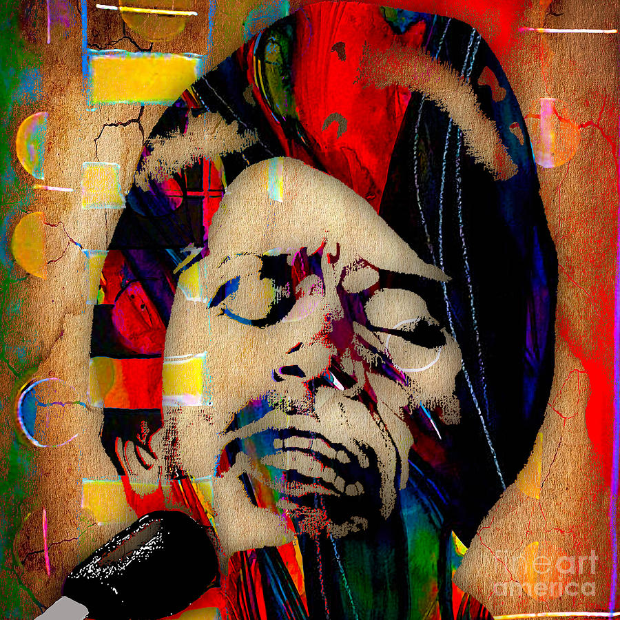 James Brown Mixed Media - James Brown Collection #9 by Marvin Blaine
