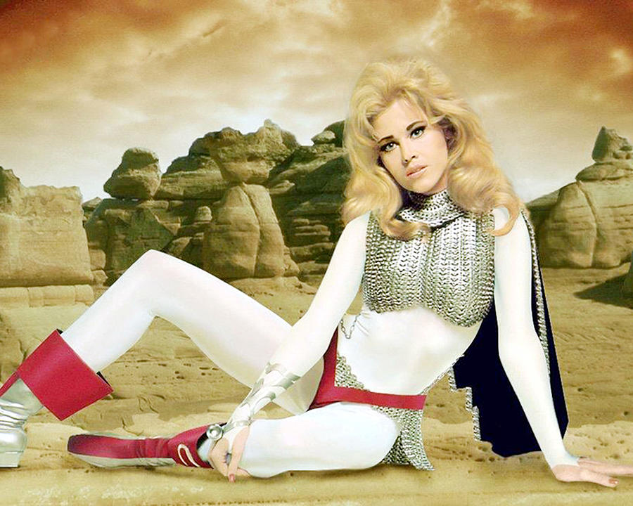 Jane Fonda in Barbarella Photograph by Silver Screen | Fine Art America