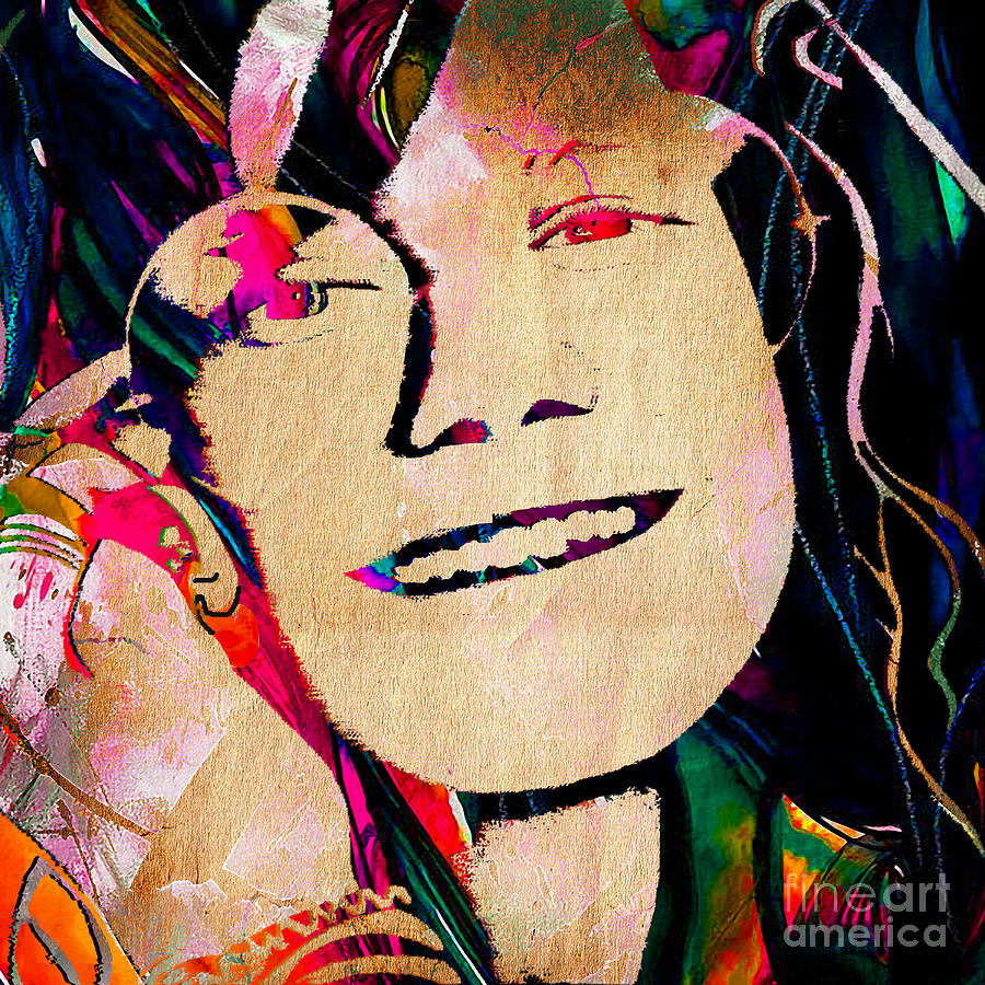 Janis Joplin Mixed Media - Janis Joplin Collection #9 by Marvin Blaine