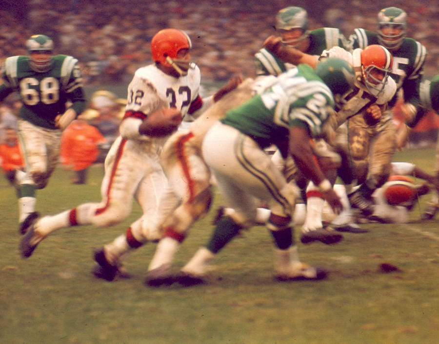 Rookie Of The Year Movie Photograph - Jim Brown #9 by Retro Images Archive