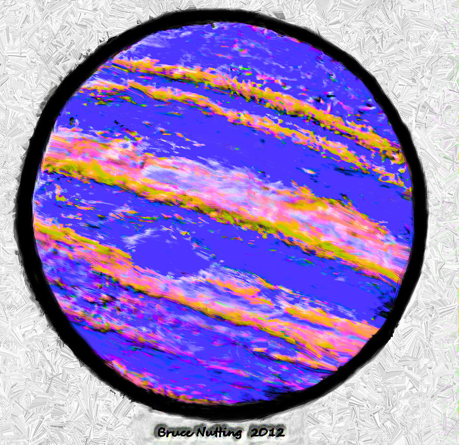 Jupiter in Many Colors #2 Painting by Bruce Nutting