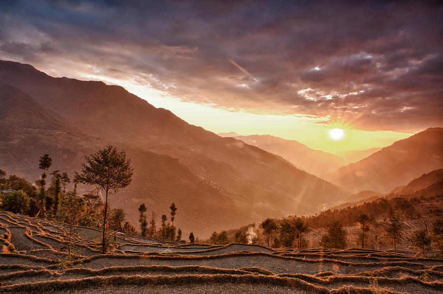 Kalinchok Kathmandu Valley Nepal #9 Photograph by U Schade
