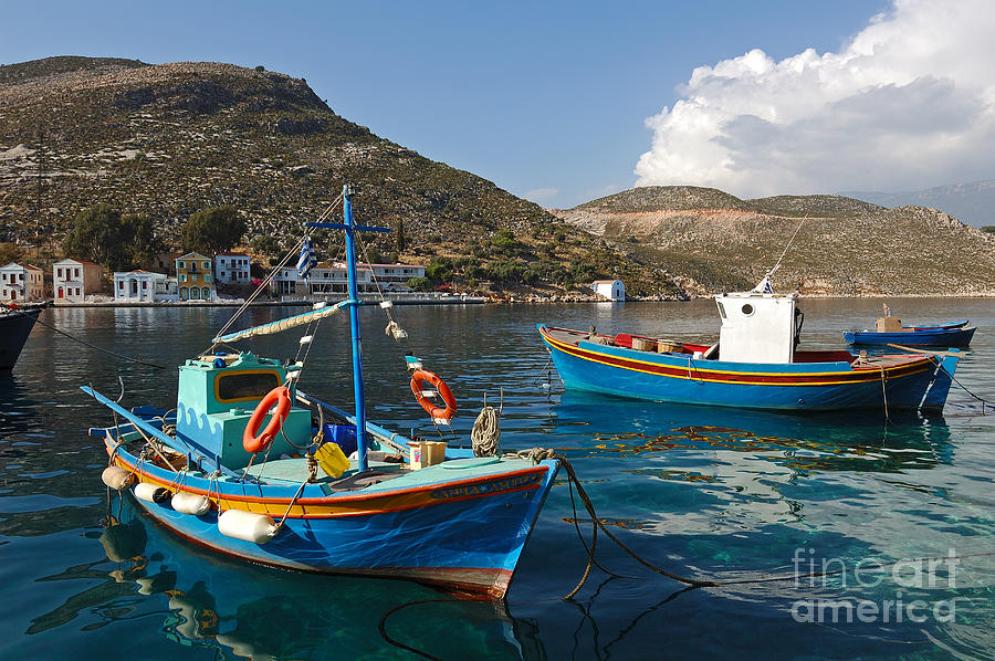 Greek Photograph - Kastelorizo island #4 by George Atsametakis