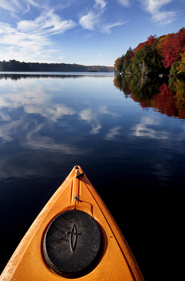 Lake in Autumn #9 Photograph by Mark Duffy