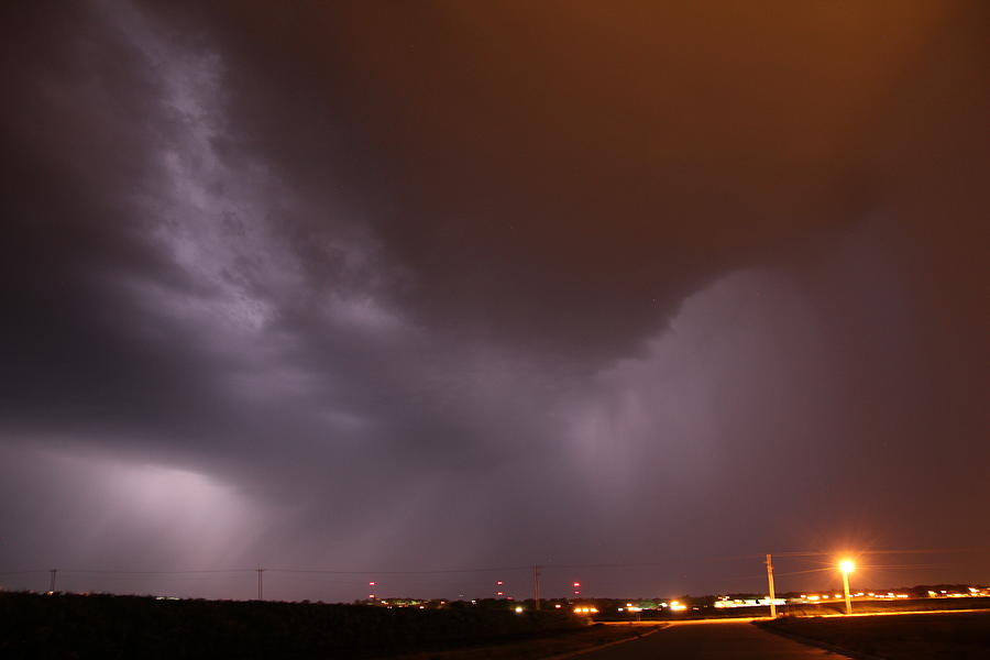 Late Night Early July Thunderstorm #8 Photograph by NebraskaSC