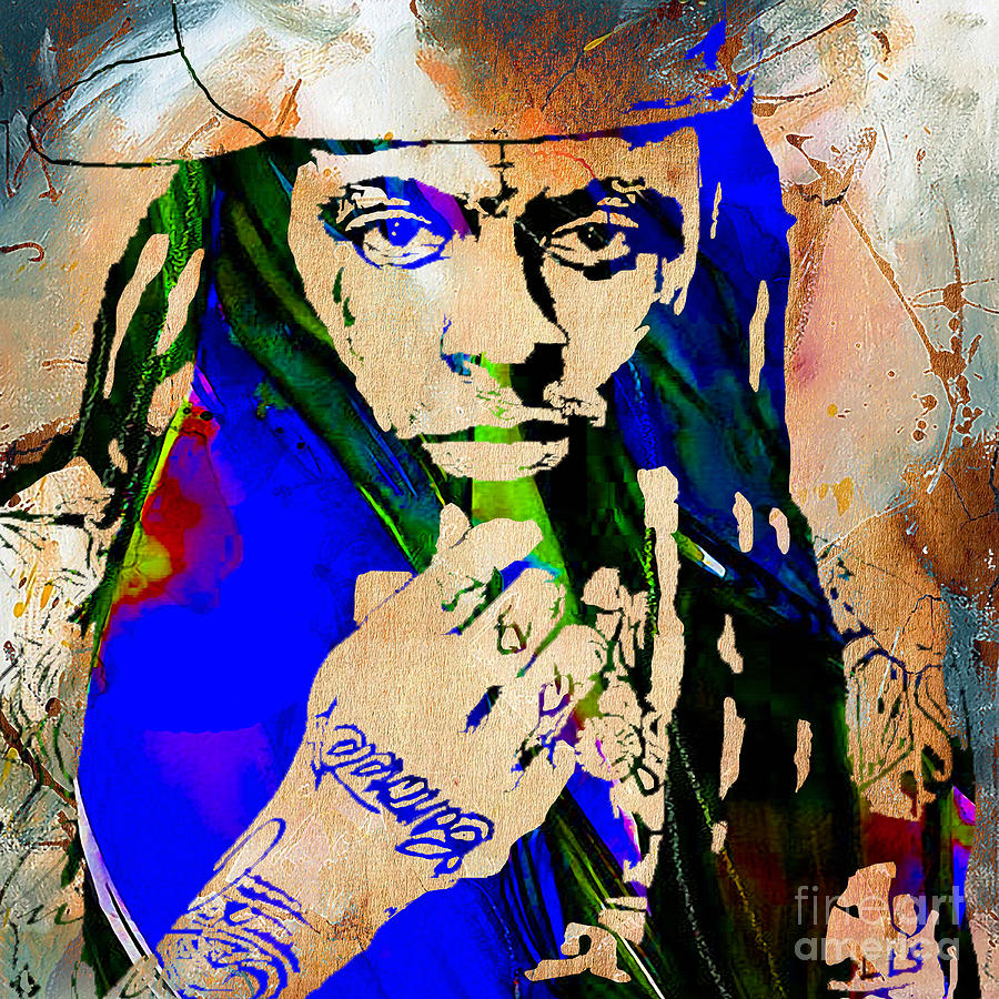Lil Wayne Mixed Media - Lil Wayne Collection #9 by Marvin Blaine
