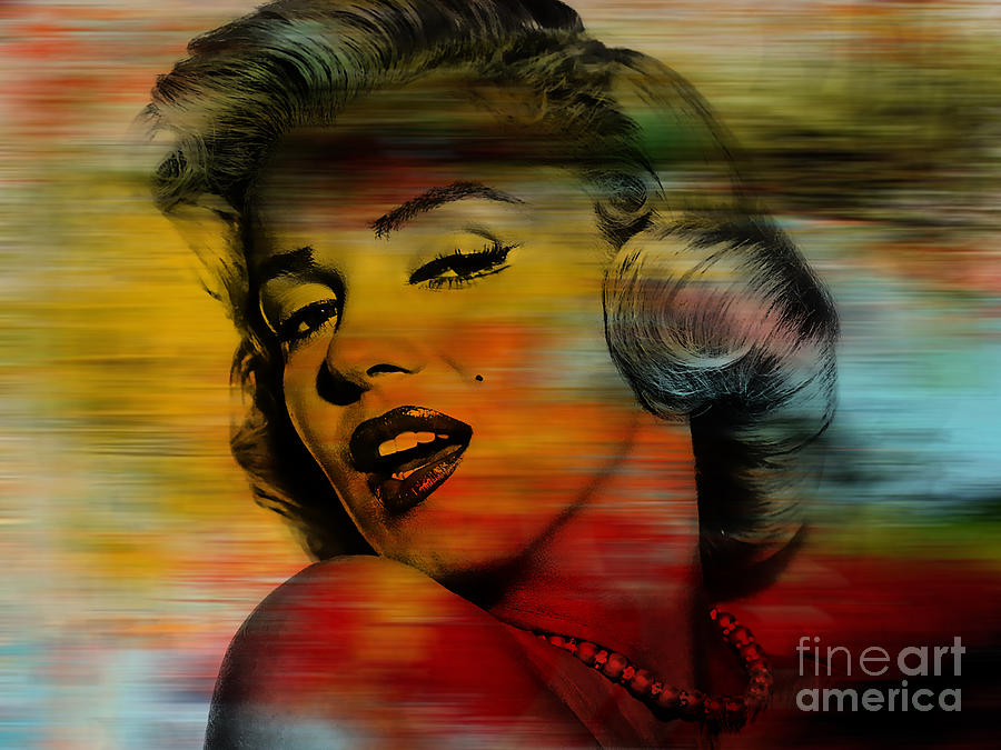 Marilyn Monroe #9 Mixed Media by Marvin Blaine
