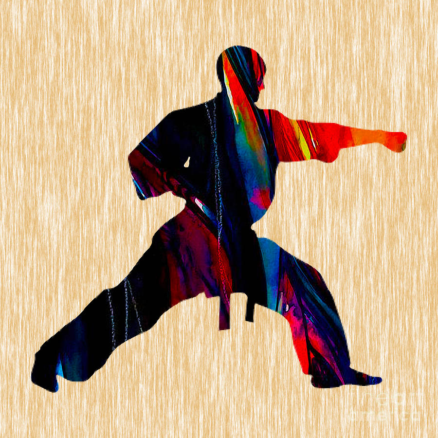 Martial Arts Karate #9 Mixed Media by Marvin Blaine