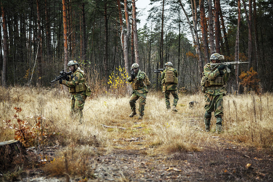 Norwegian Rapid Reaction Special Forces Photograph by Oleg Zabielin ...
