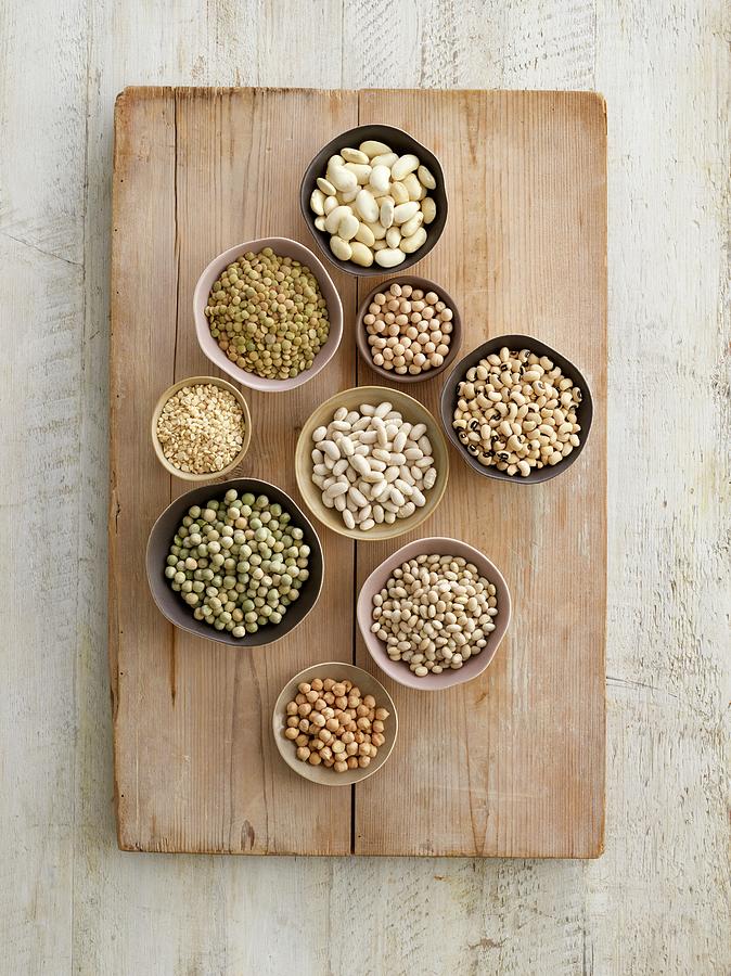 Pulses In Bowls Photograph By Science Photo Library Fine Art America