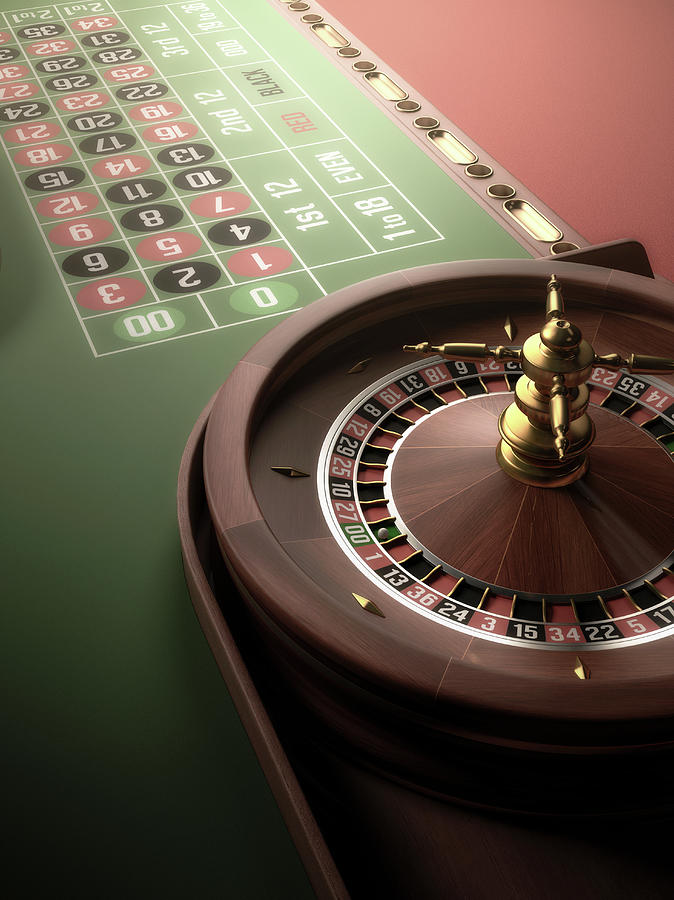Roulette Wheel #9 by Ktsdesign / Sciencephotolibrary