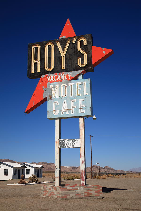 Route 66 - Roy's Of Amboy California Photograph by Frank Romeo