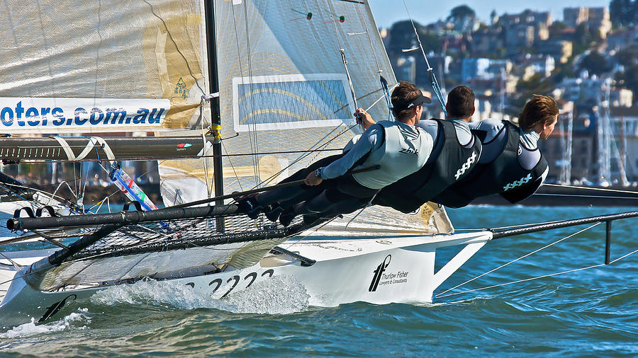 San Francisco Sailing #24 Photograph by Steven Lapkin