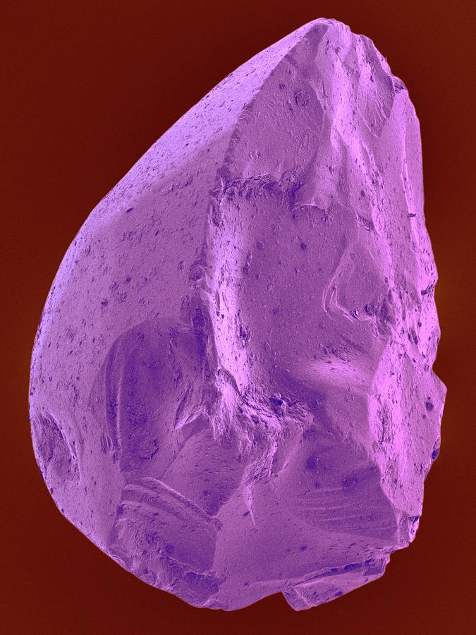 Sapphire #9 Photograph by Dennis Kunkel Microscopy/science Photo Library